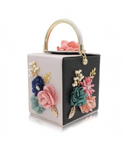 Milisente Clutches Flower Evening Handbag