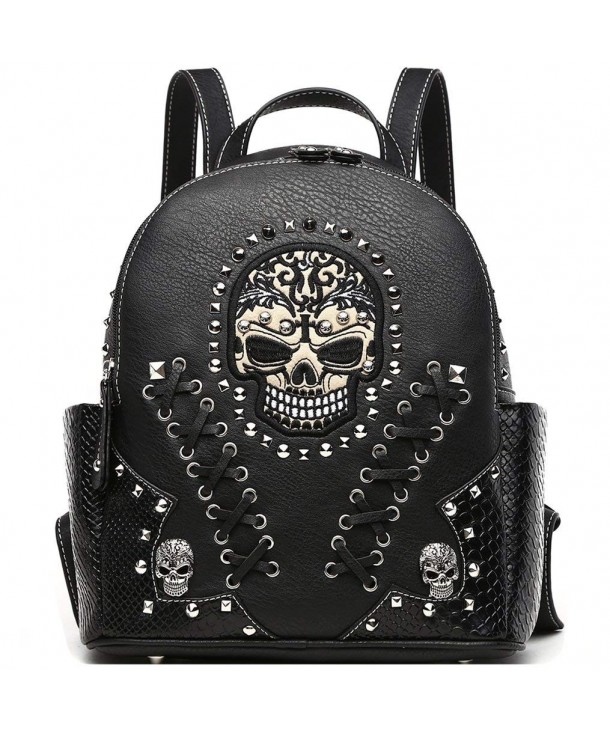 Studded Fashion Backpack Bookbag Shoulder