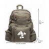 Mickey Heavyweight Canvas Backpack Olive