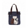 YZSKY Canvas Handbag Cartoon Blue