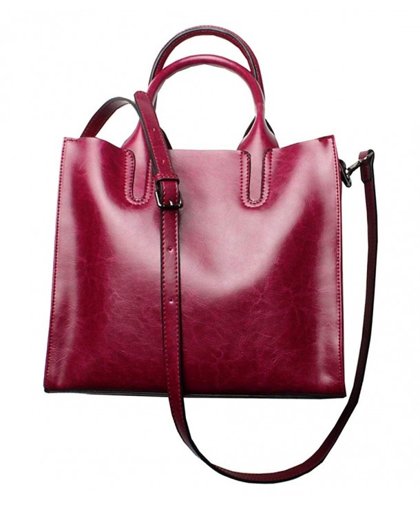 Leather Designer Handbags Shoulder Satchel