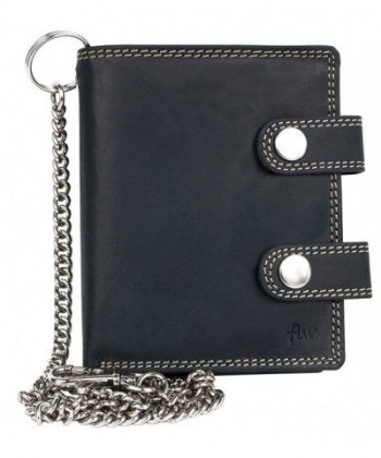 Bikers Genuine Leather Wallet Chain