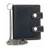 Bikers Genuine Leather Wallet Chain