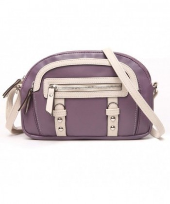 UU Family Leather Colorblock Amerthyst