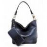 Elphis Ostrich Classic Shoulder Handbag