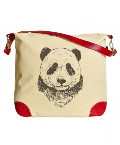 Drawing Animal Printed Canvas Shoulder