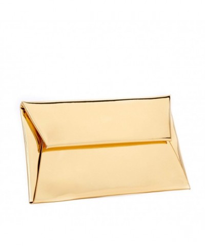 BYSUMMER MARKFRAN Metallic Envelope Clutch