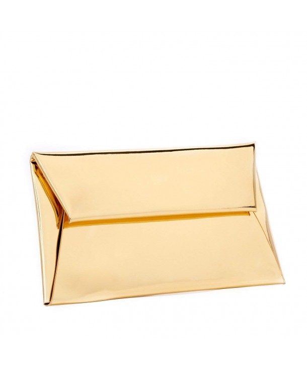 BYSUMMER MARKFRAN Metallic Envelope Clutch