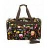 Print Shoulder Medium Duffle Bag brown