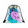 Drawstring Backpack Glittering Reversible DB UnicornStyle