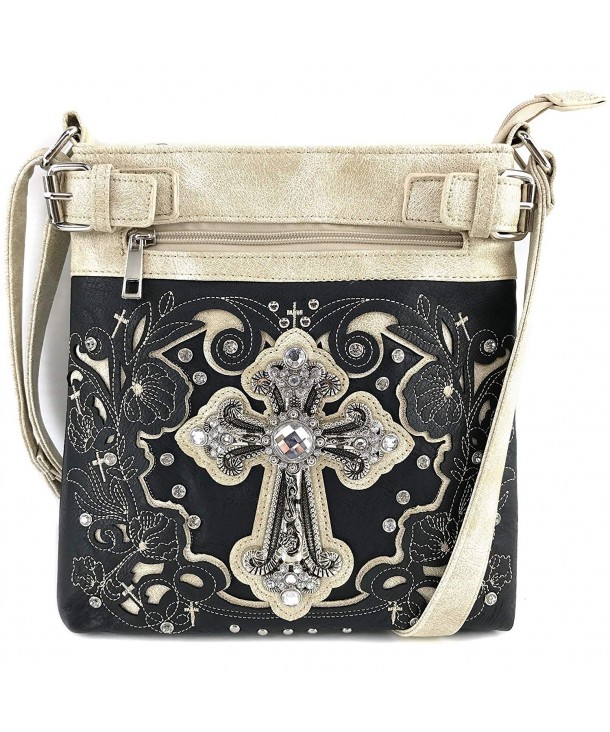 Justin West Concealed Rhinestone Messenger