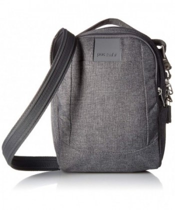 Metrosafe Ls100 Cross Body Bag- Dark Tweed- One Size - Dark Tweed ...