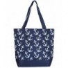 Ever Moda Anchor Tote Navy x