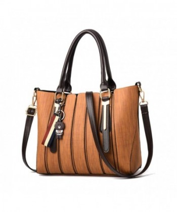 Leather Handbags Capacity Satchel Shoulder