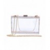 LUI SUI Transparent Clutches Shoulder