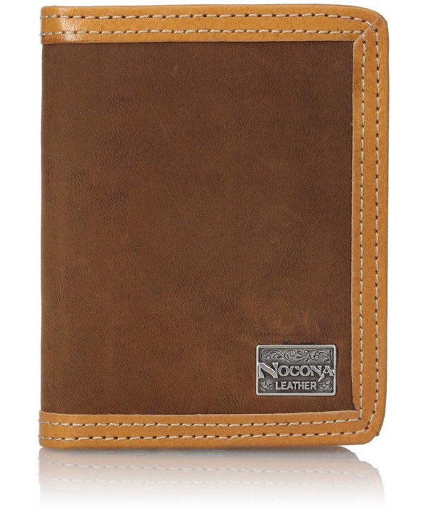 Nocona Mens Distresed Bifold Brown