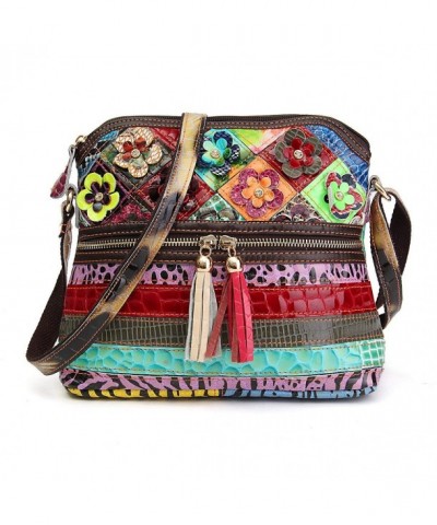 OURBAG Lambskin Multicolor Crossbody Shoulder