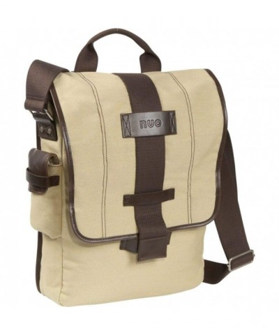 Tech Vertical Canvas Messenger Bag Color