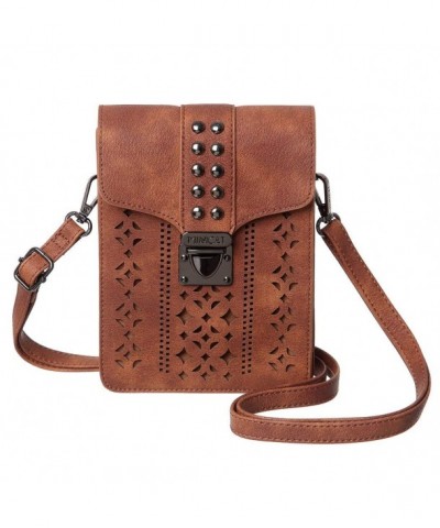 MINICAT Hollow Texture Crossbody Wallet