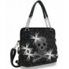 Zzfab Rhinestone Skull Convertable Shoulder