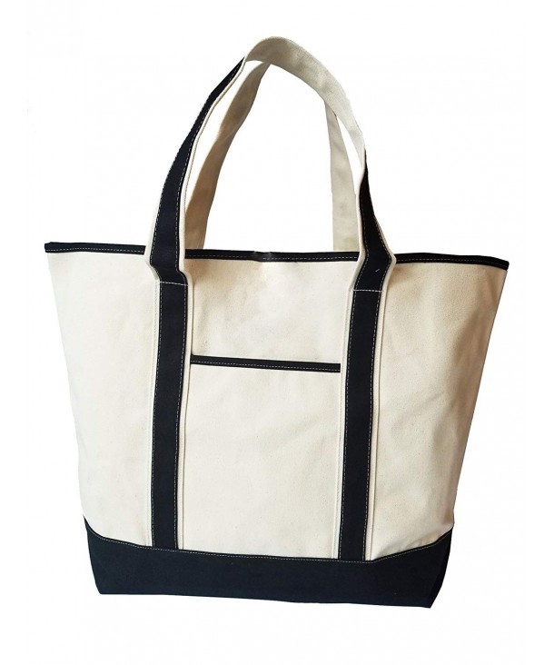 Deluxe Canvas Tote Shoulder Messenger Beach Bag- 22