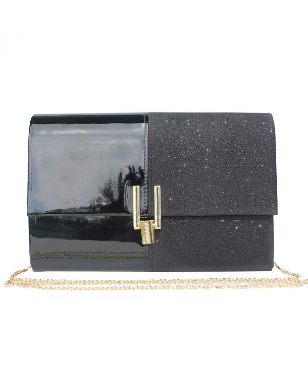 Womens Glitter Evening Clutch Wedding