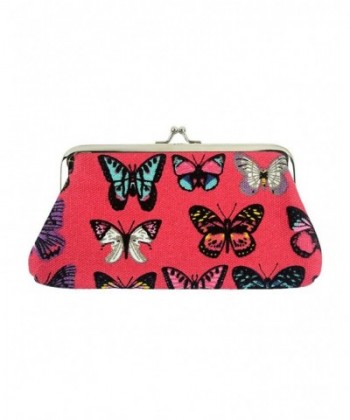 POPUCT Womens Canvas Handbag Butterfly