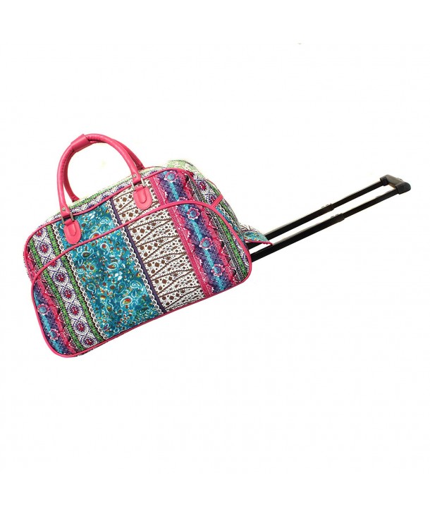 World Traveler 21 Inch Rolling Bohemian