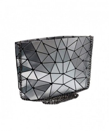 Holographic Envelope Geometric Crossbody Messenger