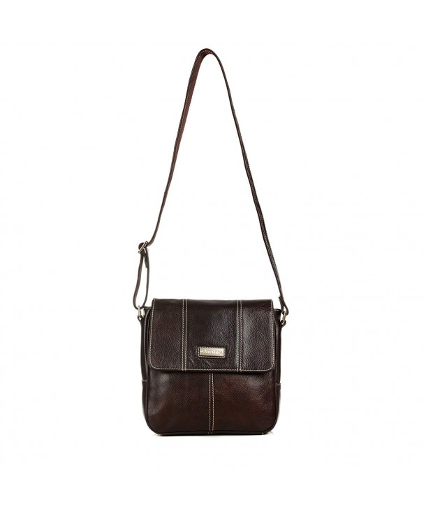 Aretha 142011 Genuine Leather Messenger