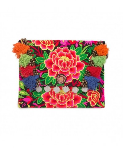 Changnoi Garden Embroidered Handbag Thailand