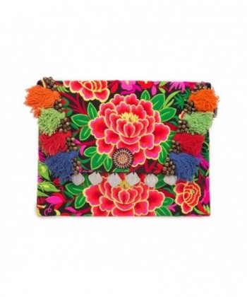 Changnoi Garden Embroidered Handbag Thailand