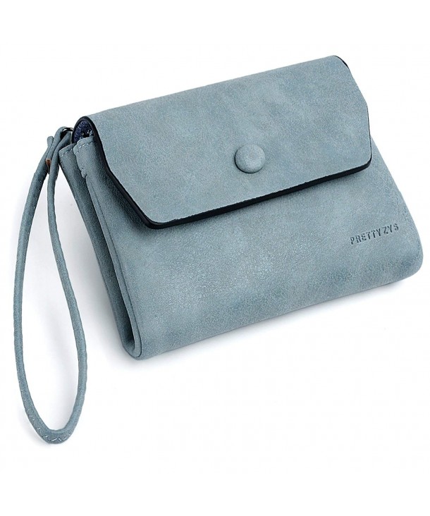 UTO Wristlet Wallet Compact Leather