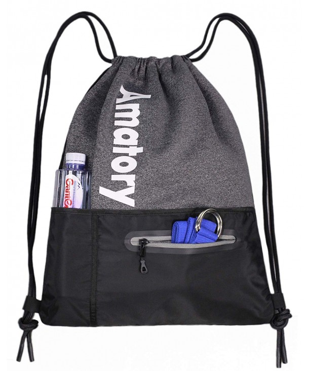 Drawstring Backpack Athletic Gymsack Sackpack