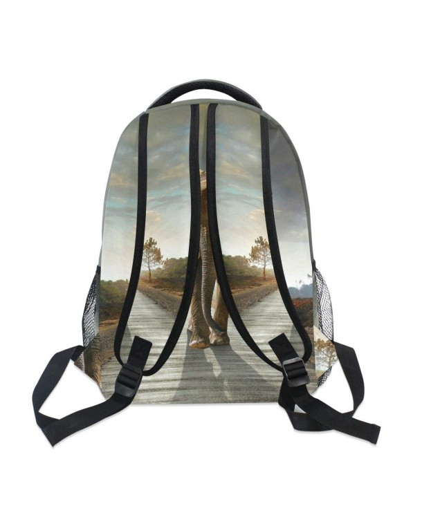 Elephant Backpacks Shoulder Backpack - C318G9Y6ELC