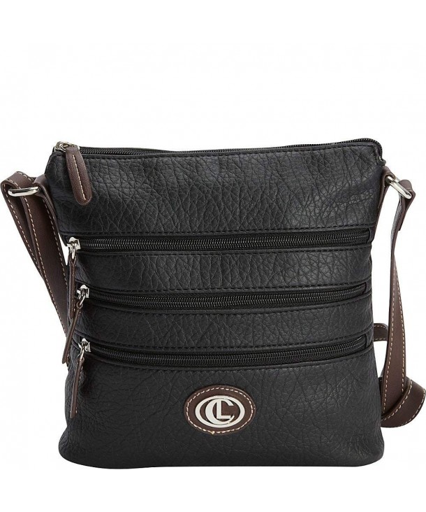 Aurielle Carryland Zipgeist Crossbody Black