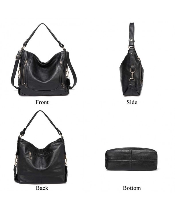 Handbag for Women- PU Leather Hobo Bag Shoulder Bag with Detachable ...