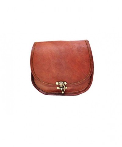 Leather Crossbody Messenger Shoulder Handbag