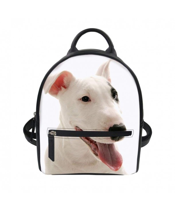 doginthehole Terrier Leather Backpack Shoulder