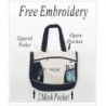 Personalized bag Wedding Monogrammed Initialed Embroidery