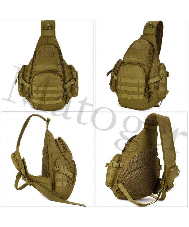 Tactical Pack Nylon Hunting Single Shoulder Bag Military Backpack Chest ...
