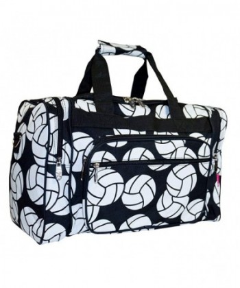 NGIL Volleyball Print Duffle Bag