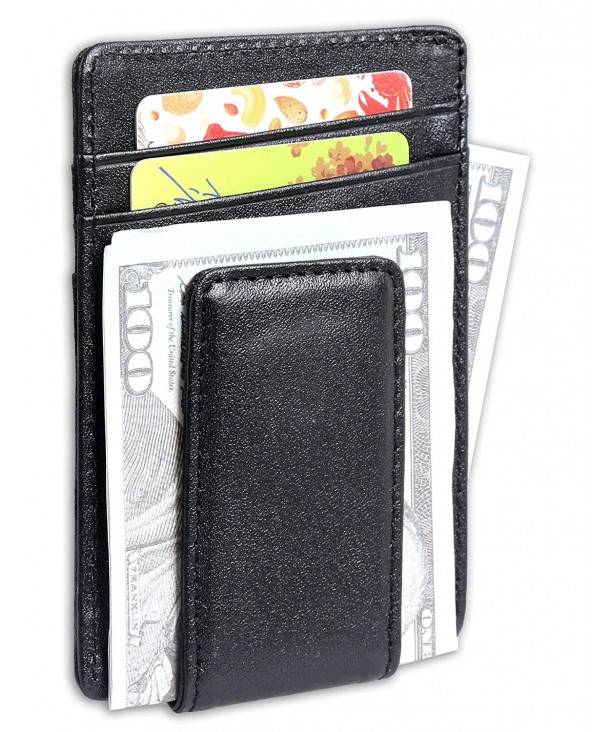Leather Magnetic Wallets Pocket Wallet