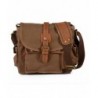 Bronze Times Canvas Messenger Coffee