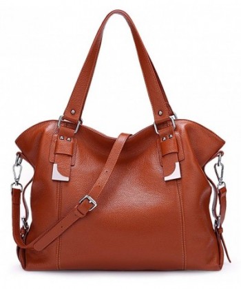 SALE AINIMOER Leather Shoulder Vintage Handbags