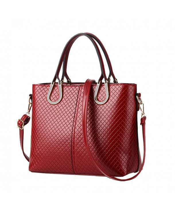 Angelliu Leather Handbag Messenger Shoulder