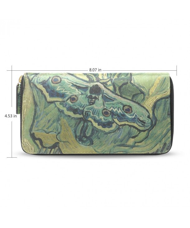 Womens Emperor Pattern Leather Wallet Womens Emperor Pattern Leather Wallet