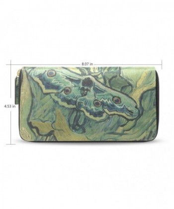 Womens Emperor Pattern Leather Wallet