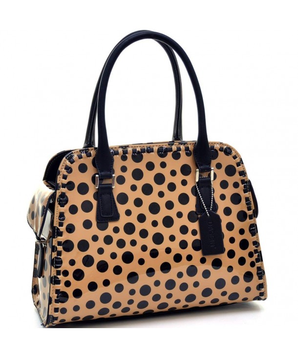 Fashion Handbag Polka Shoulder Pockets