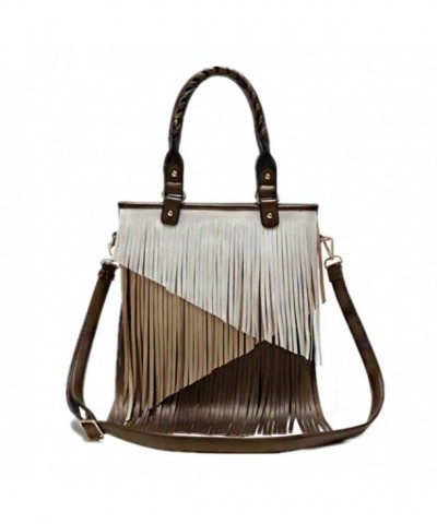 Fringe Womens Handbag Crossbody Metallic